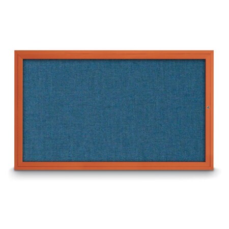 United Visual Products Hinge-less Radius Corkboard, 18"x24", Black Alum Frame/Pumice UVEB1824R-BLACK-PUMICE